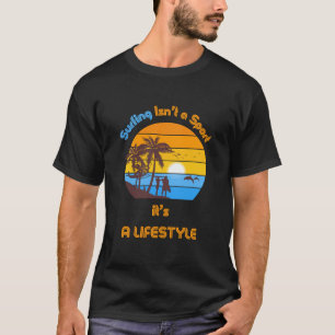Camiseta bonita com design de surfe