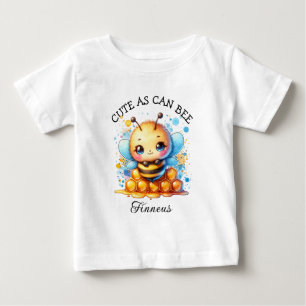 Camiseta Bonita como Abelha Bee Baby Boy's