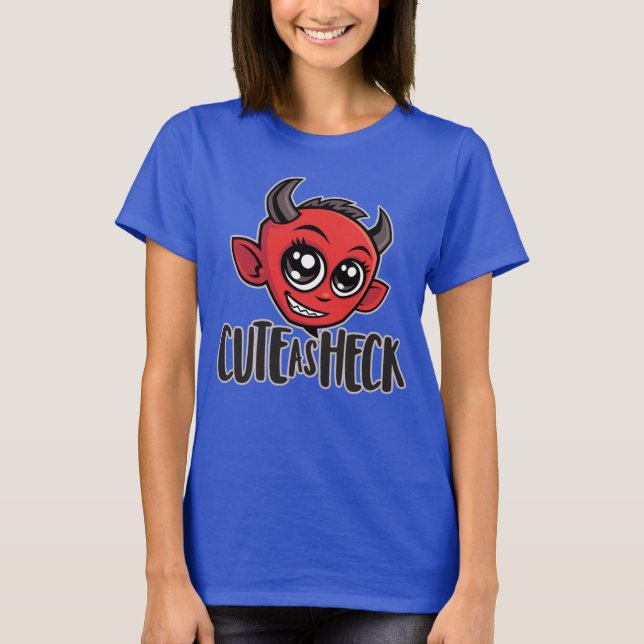 Camiseta Bonita como o diabo (Frente)
