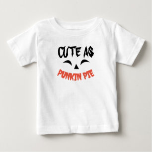 Camiseta Bonita Como Pumpkin Pie Halloween Toddler Tee