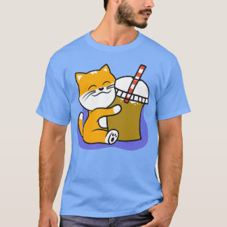 Camiseta Bonita Corgi ama Boba Tea