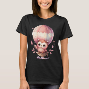 Camiseta Bonita Coruja Valetine Animal Love 9
