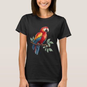 Camiseta Bonita Costume De Pássaros De Papagaio Para Menino