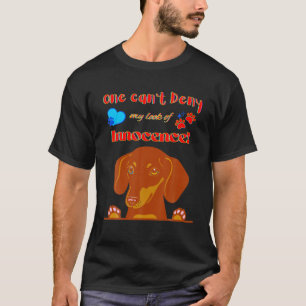 CAMISETA BONITA DACHSHUND OFERECE ENGRAÇADO SENHOR CACHORRO