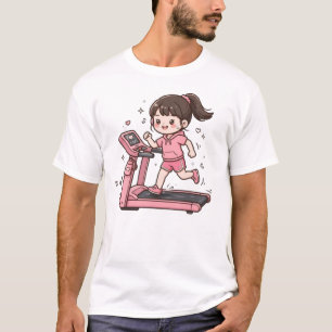 Camiseta Bonita de Esteira Camiseta de Corsa de