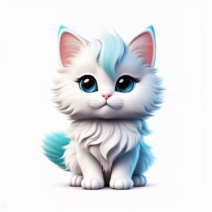 Camiseta Bonita design de gato para impressão 6500 em 6500