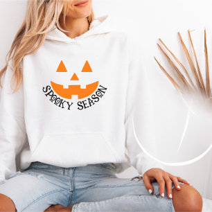 Camiseta Bonita e Cozy Spooky Season Pumpkin Halloween