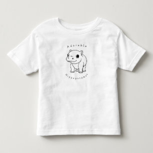 Camiseta Bonita e divertida para pequenos Amantes de os ani