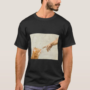 Camiseta Bonita e Engraçada Grafia de Arte Gato Y2k Garota 