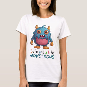 Camiseta Bonita e um pouco monstruosa