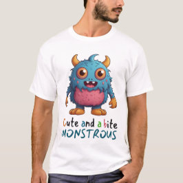Camiseta Bonita e um pouco monstruosa