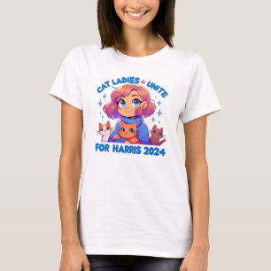 Camiseta Bonita Engraçada Menina Infantil Lady Unite Harris