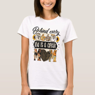 Camiseta Bonita excelente Mãe Arte de Palavras