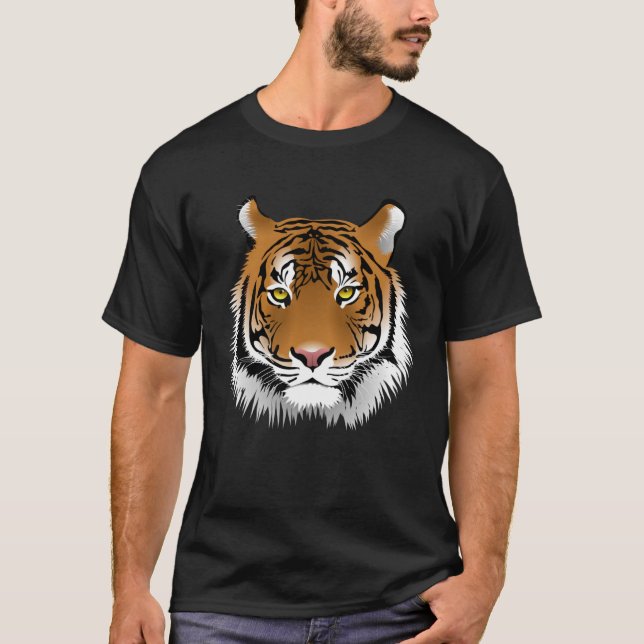 Camiseta Bonita face de Tigre (Frente)