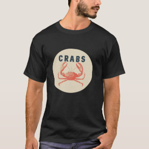 Camiseta Bonita fantasia de caranguejo para marisco e amant