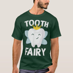 Camiseta Bonita fantasia de fada dentária para dentista e d