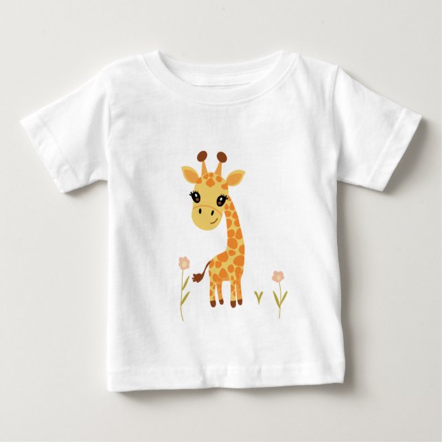 Camiseta Bonita Girafa Boho (Frente)