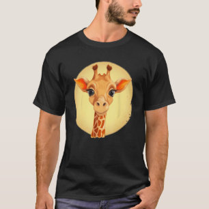 Camiseta Bonita Girafa Carinha