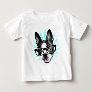Camiseta Bonita! Hipster Boston Terrier