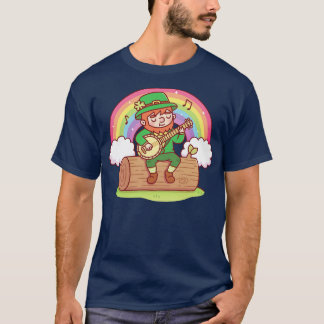 Camiseta Bonita Jogando Banjo