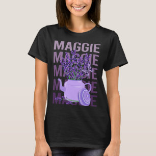 Camiseta Bonita Lavanda - Nome Maggie