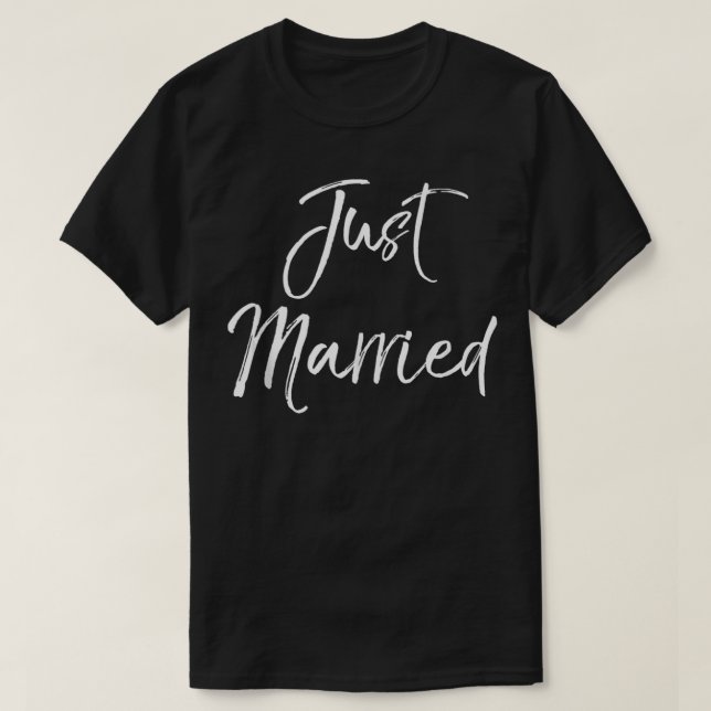 Camiseta Bonita lua de mel presentes para o Recem casados d (Frente do Design)