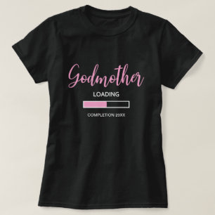 Camiseta Bonita Madrasta Carregando Conclusão 2021 Baby Gi
