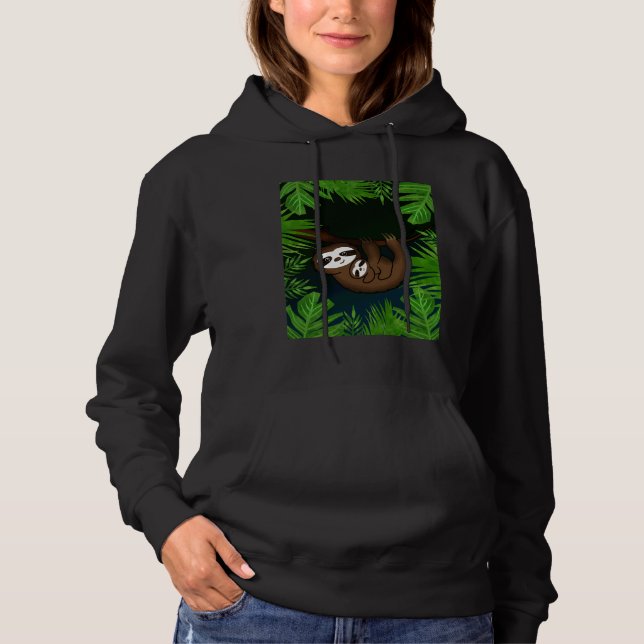 Camiseta Bonita Mãe Lenta Com Lama De Bebê Cub (Frente)