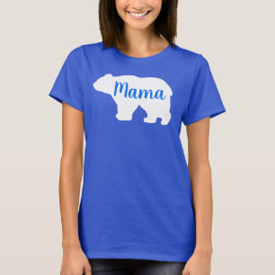 Camiseta Bonita mãe urso design presente de dia de as mães