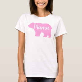 Camiseta Bonita mãe urso design presente de dia de as mães
