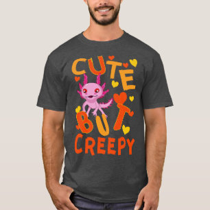Camiseta Bonita, mas assustadora fantasia de Dia das Bruxas