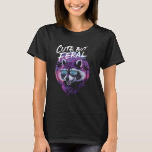 Camiseta Bonita, mas fértil, guaxinim, engraçada