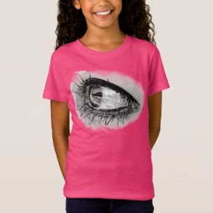Camiseta Bonita mulher, olho no cheio mascara