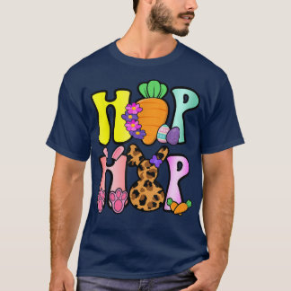 Camiseta Bonita Páscoa de Hip Hop para Mulheres Meninas Leo