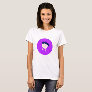 Camiseta Bonita personagem feminina