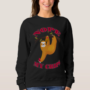 Camiseta Bonita preguiçosa Nope Meus Chips