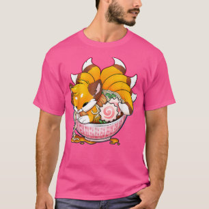 Camiseta Bonita Ramen Japonês Noodles Kawaii Anime Gifes