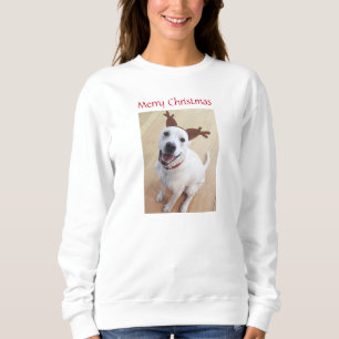 Camiseta Bonita Rebelde Branca Sorridente Cachorro Cachorro