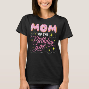 Camiseta Bonita Rosquinha Doce Noz Mãe Da Garota De Anivers