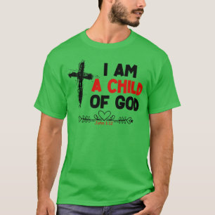 Camiseta Bonita Salvação Cristã Citação Ofertas Eu Sou Cria