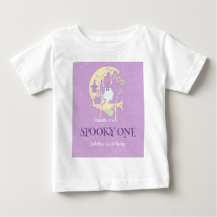 Camiseta Bonita Spooky Um primeiro aniversario de Dia das B