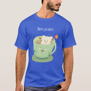 Camiseta Bonita taça de cartoon humorista