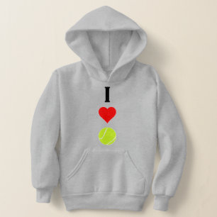 Camiseta Bonita Vertical I Love/Heart Tênis Girls Sports