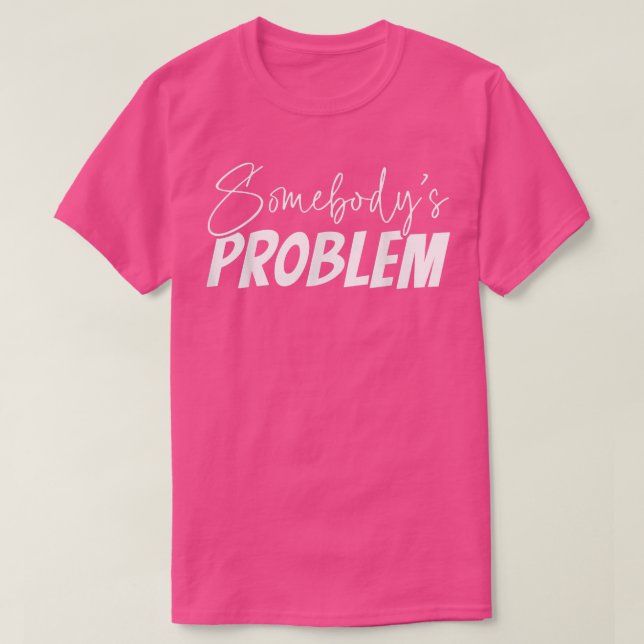 Camiseta Bonita WallenMerch Algum Problema de Fato (Frente do Design)