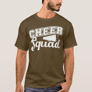 Camiseta Bonitas Cheerleaderes Mulheres Meninas Animam Esqu