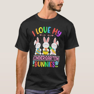 Camiseta Bonitas Coelhinhas Engraçadas Eu Amo Meu Jardim De