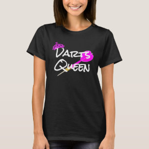 Camiseta Bonitas mulheres divertidas Dardos por Dart Queen