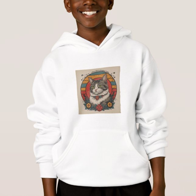 Camiseta bonitinho de arte design | felinos amam design com (Frente)