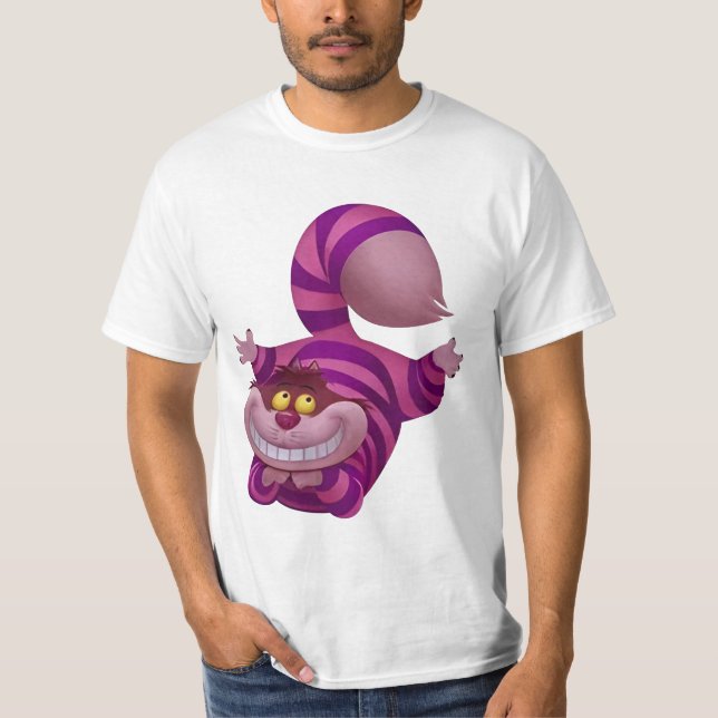 Camiseta Bonitinho de gato Cheshire (Frente)