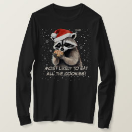 Camiseta Bonitinho De Natal Coma Todos Os Biscoitos